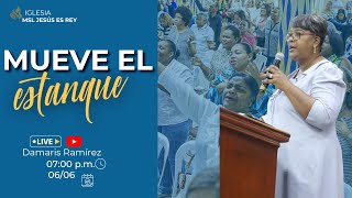 Mueve el estanque  Damaris Ramírez [upl. by Ijan]