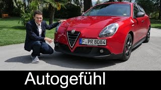 Alfa Romeo Giulietta Quadrifoglio Verde QV 240 hp FULL REVIEW test driven  Autogefühl [upl. by Arvell899]