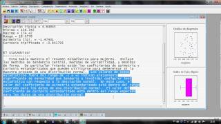 Statgraphics Comparación de dos muestras media y desviación típica [upl. by Chiou]