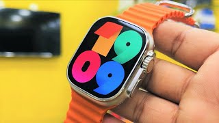 ⌚️ HK8 PRO MAX Обзор лучшей ULTRA с AMOLED экраном ПОДКЛЮЧЕНИЕ И НАСТРОЙКА на телефон iOS ⌚️ [upl. by Antonius]