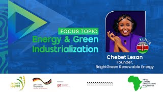 ACAP  Chebet Lesan  Energy and Green Industrialization FULL VIDEO [upl. by Nhguaved]