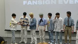 Ateez Fansign in London 290422  4k HD [upl. by Dwaine]