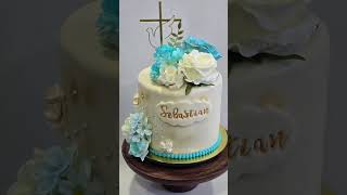 Baptismal cake design [upl. by Neuberger]