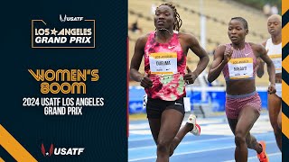 2024 USATF Los Angeles Grand Prix  Womens 800m [upl. by Sidalg]