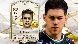 87 Icon Ballack Player Review  EA FC 24 [upl. by Amaj799]