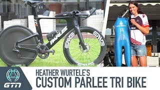 Heather Wurteles Custom Parlee 1R Pro Bike And Triathlon Kit [upl. by Capwell]