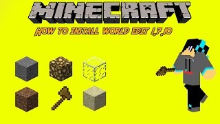 Minecraft How to Install World Edit 1710 Mac [upl. by Dierolf]