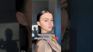 glasses for round faces😎 faceshapes glasses fashion beauty foryou style shorts tiktok [upl. by Aurthur]