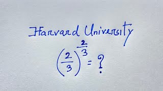 Harvard University Entrance Exams Tricks  University Interviews tricks  Maths Problems [upl. by Kironde]