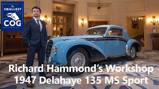 Richard Hammonds Workshop  1947 Delahaye 135 MS Sport Coupé by Chapron [upl. by Ahs]