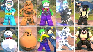 LEGO DC SuperVillains  All Secret Bosses [upl. by Jeanie]