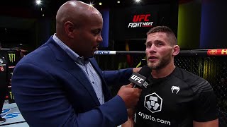 Pat Sabatini Octagon Interview  UFC Vegas 51 [upl. by Hovey]