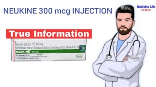 Neukine 300 mcg Injection Neukine 300mcg injectionfilgrastim GCSF300mcg PFSvials [upl. by Rattan]