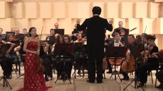 Glazunov  Concert for violin and orchestra  Brasov Philharmonic [upl. by Agnese]