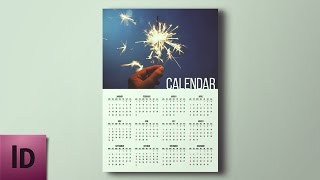 How To Create a Calendar  InDesign Tutorial [upl. by Yrogreg]