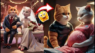 cats life and Love story cat comedy viral kitten hollywood canada america germany [upl. by Danya338]