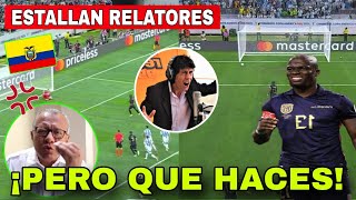 ¡ESTALLA PRENSA ECUATORIANA 😱 al PENAL FALLADO de ENNER VALENCIA a ARGENTINA 🇦🇷 [upl. by Yecac331]