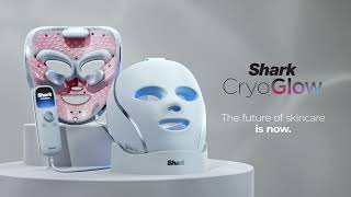 Shark Beauty CryoGlow UnderEye Cooling amp LED AntiAgeing amp Blemish Repair Mask FW312UK [upl. by Allicerp404]