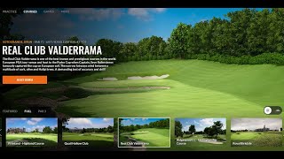 Playing Valderrama on Trackman 4 [upl. by Chandless]