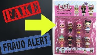 FAKE LOL SURPRISE DOLLS  Series 2 Wave 2 [upl. by Mandler934]