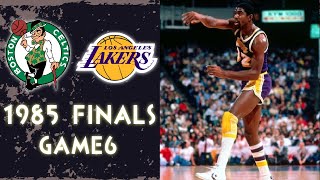 1985 FINALS CELTICS vs LAKERS GAME6  NBa Full Game [upl. by Mot]