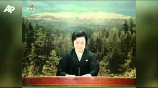 Newscaster Fights Tears Over Kim Jong Ils Death [upl. by Enamrej]