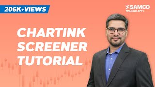 Chartink Screener Tutorial  How to Build a Chartink Scanner from Scratch [upl. by Cerallua]