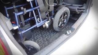 ELECTRIC WHEELCHAIR Разбираем Ortonica Pulse 170 и грузим ее в машину [upl. by Xylina]