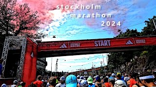 Stockholm Marathon 2024 [upl. by Namar]