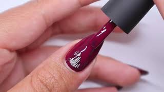 Burgundy Nail Polish [upl. by Roma637]