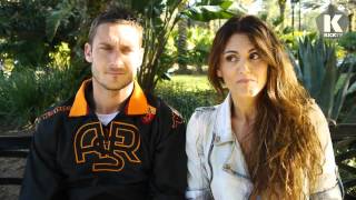 Francesco Totti tv americana lo intervista [upl. by Sabra]