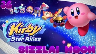 Kirby Star Allies 100 Walkthrough 36  Sizzlai Moon Starlight Heroes [upl. by Trotta]