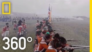 360° Battle of Waterloo  National Geographic [upl. by Onfre858]