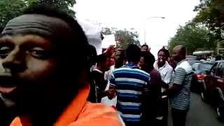 Obafemi Awolowo University Students Protest Against President Jonathan [upl. by Yeliab]