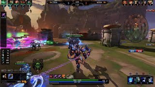 SMITE Arena  XING IS A BEAST DESTROYED THEM [upl. by Oicanata]