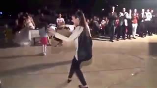 Beautiful Turkish Kolbasti Wedding Dance By A Girl [upl. by Valaria]