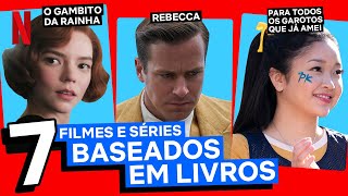 7 filmes e séries baseados em livros  Lista Netflix  Netflix Brasil [upl. by Notsur]