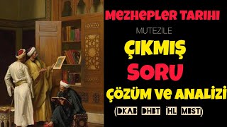 1Mezhepler Tarihi Çıkmış soru çözümü ve ANALİZİ genel tekrar DKAB DHBT İHL MBST [upl. by Aohk]