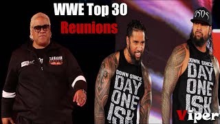 WWE Top 30 Shocking Reunions Ever [upl. by Adnyl]