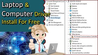 how to install pci simple communications controller driver Step by step [upl. by Kester]