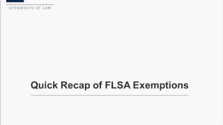 A Review of the DOLs Proposed Changes to the FLSA and the Potential Impact on the Staffing Industry [upl. by Dene751]