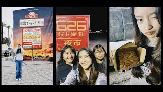 626 night market vlog 010624  The Brothers Sun food amp shopping [upl. by Channa142]