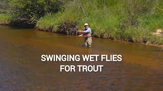 Fly Fishing with Wet Flies amp Nymphs for Trout [upl. by Idnahr]