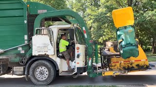 Waste Management Garbage Trucks Compilation [upl. by Cob50]