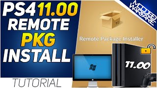 Installing PS4 Apps remotely over the Network on 1100 [upl. by Gerek]