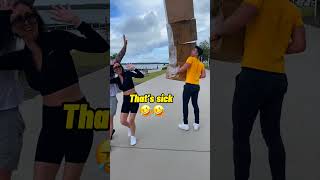 Falling Box Prank ‼️😂 THE LAST ONE 🥶🤯 shorts [upl. by Icken]