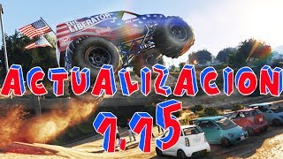 GTA V Online  ACTUALIZACIÓN 115  MONSTER TRUCK Y MUCHAS COSAS MAS  NexxuzHD [upl. by Cibis]