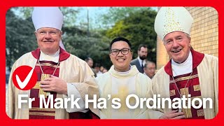 Ordination of Fr Mark Ha [upl. by Anihtyc]