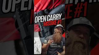 The Risks of Open Carry vs the Tactical Advantage of Concealed Carry tactical edc selfdefense [upl. by Kitty209]