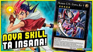 NOVO UTOPIA GANHOU UMA SKILL ABSURDA COM V SALAMANDRA  YuGiOh Duel Links 2102 [upl. by Esilahc]